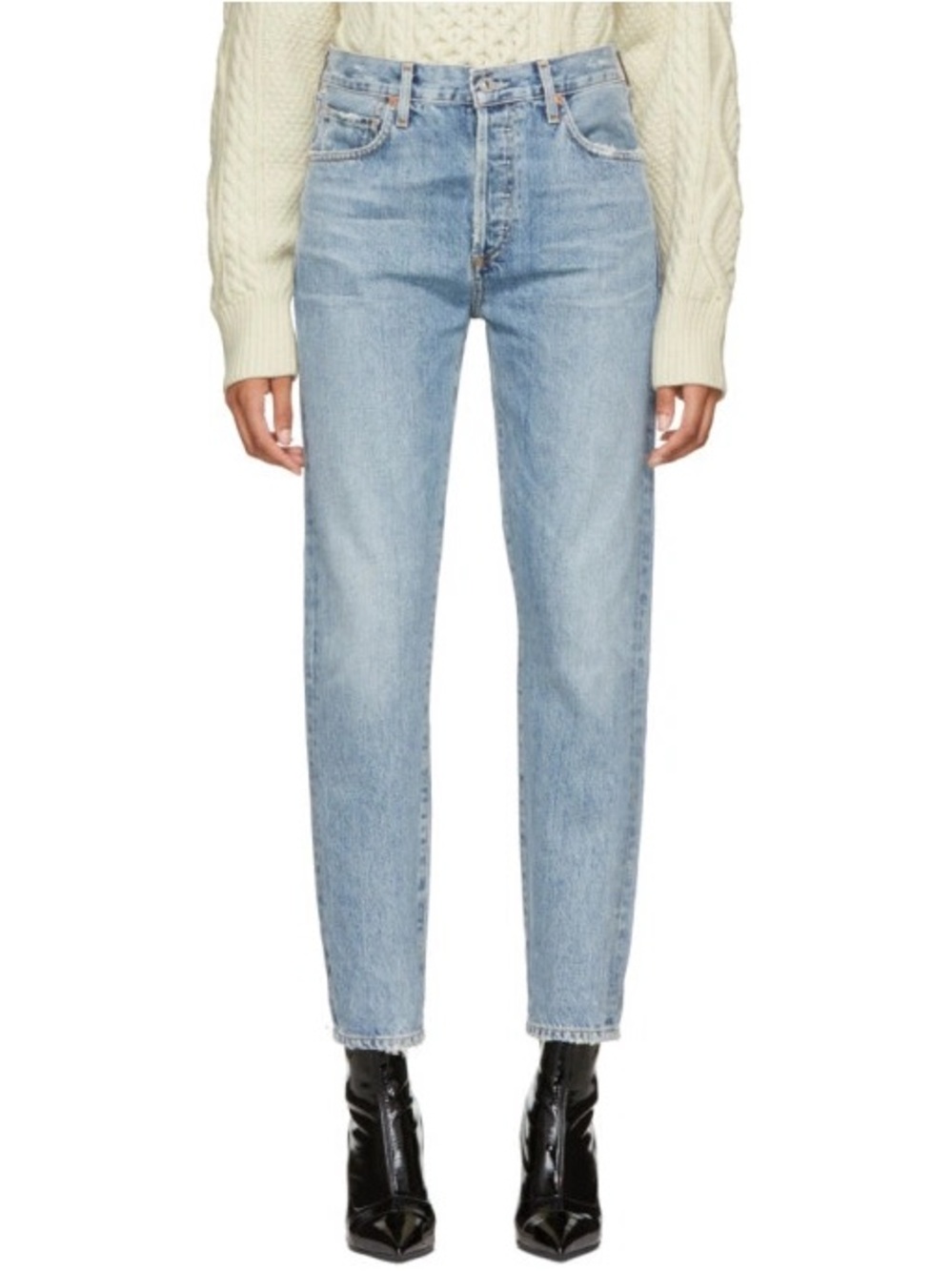 Citizens of Humanity Liya High Rise Classic Fit Crop